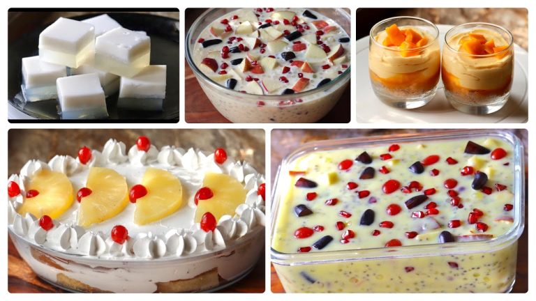 5 Easy to make dessert recipes for iftar and eid