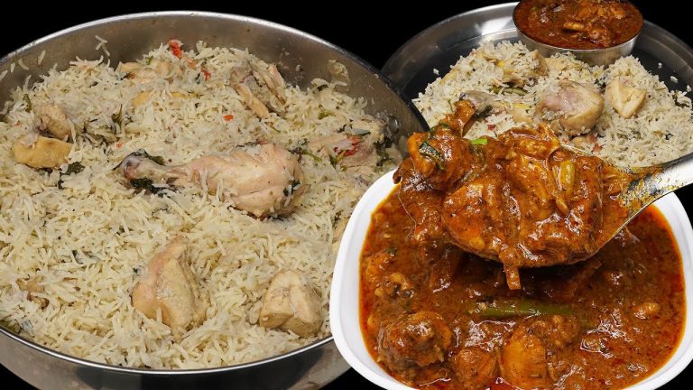 நாளைக்கே இந்த சிக்கன் காம்போ செஞ்சி சாப்பிட்டா அந்த நாளை மறக்கமாட்டீங்க | white chicken biriyani