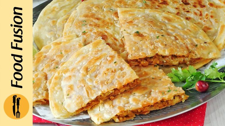 Crispy Beef Qeema Paratha Recipe by Food Fusion