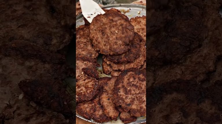 Making a 6 Tier 🍔 Burger – ASMR Nature Cooking