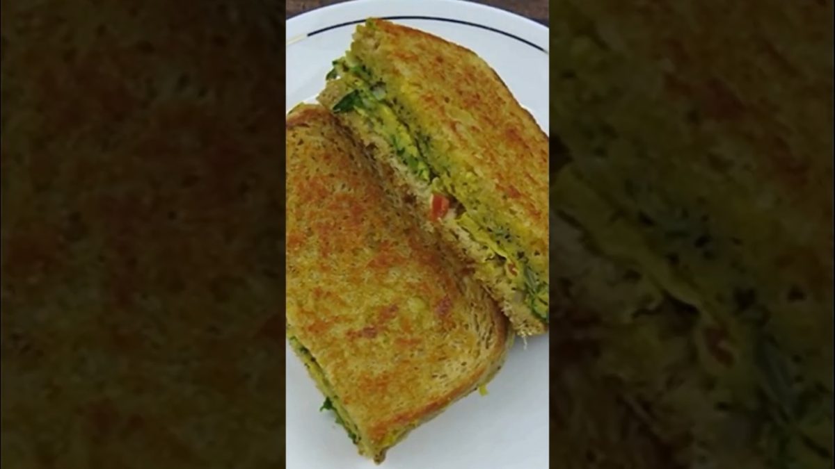 High Protein Breakfast Recipe | Sandwich Recipes | Bread Omelette Recipe | Bread Omelette Sandwich