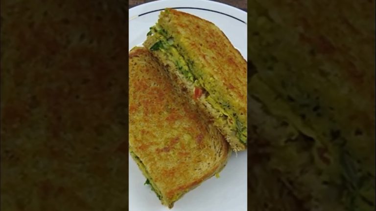 High Protein Breakfast Recipe | Sandwich Recipes | Bread Omelette Recipe | Bread Omelette Sandwich