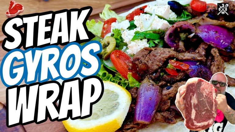 GYROS Streetfood ENTRECOTE WRAP Deluxe – 030BBQ
