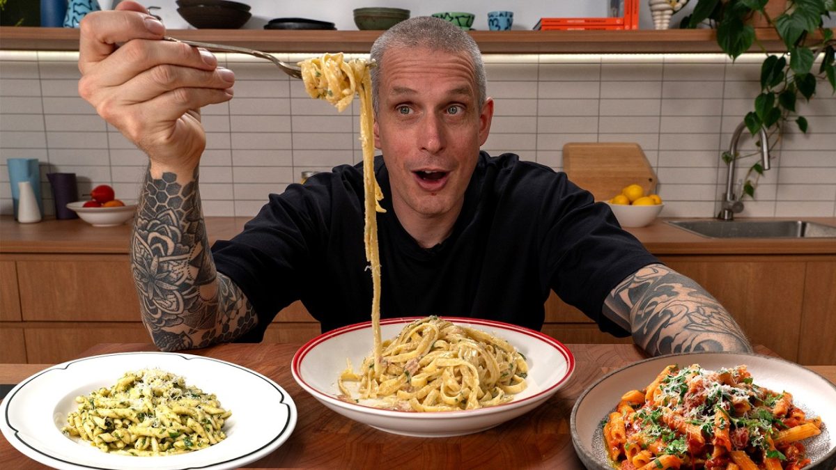 3 Delicious & Easy Pastas in Under 15 Minutes
