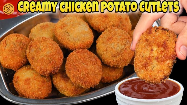Crispy Aloo Chicken Malai Cutlets – Super Quick & Easy Recipe!