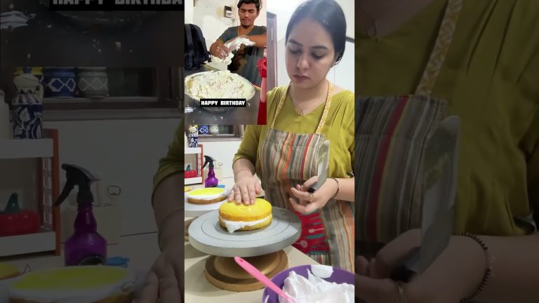 Cake banana art hai… par safai bhi part hai! #CleanBaking #LocalVsProfessional #cake  #Born2Bake