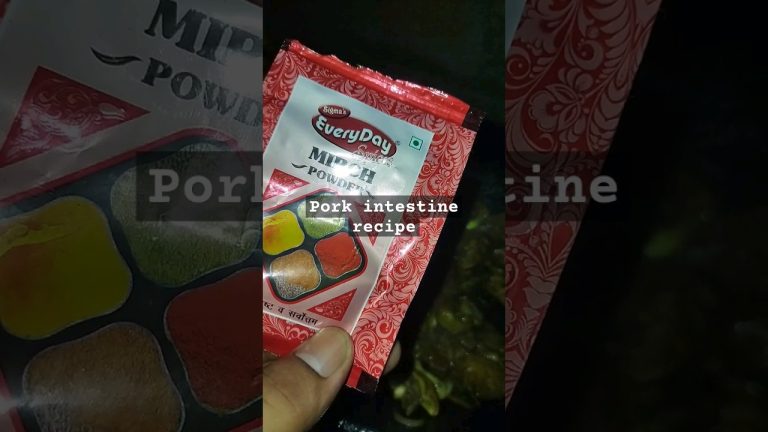 pork intestine recipe 2023 | #shorts #shortvideo #shortsfeed #viral  #youtubeshorts #trending