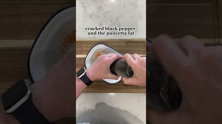 Is This the Right Way to Make Carbonara?