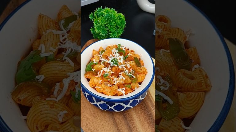 Trending Red Sauce Pasta Recipe #pasta #recipe #ytshorts #lunchbox #trending