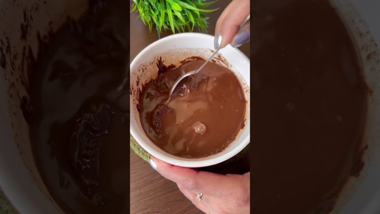 2 ingredients chocolate mousse | Flavours Of Food