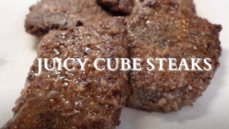 Tender Cube Steaks in 20 Minutes! (No Fuss Recipe)