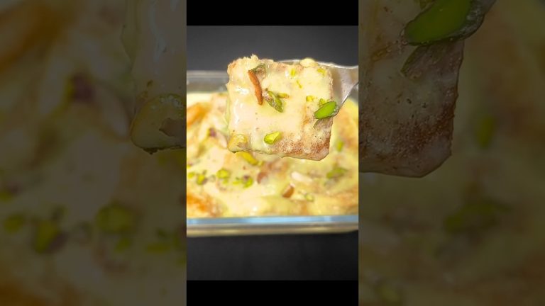 Try this quick & supereasy Bread Dessert 4 royal cravings #cooking #dessert #shorts #easyrecipe