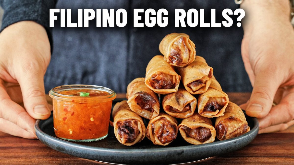 Making (probably) The Most Flavorful Egg Roll in the World