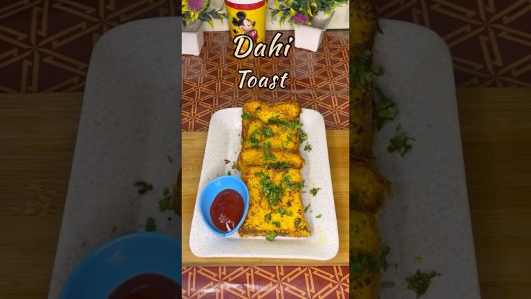 Dahi Bread Toast Showdown The ULTIMATE Instant Breakfast #breadtoast #instantbreakfast #shorts