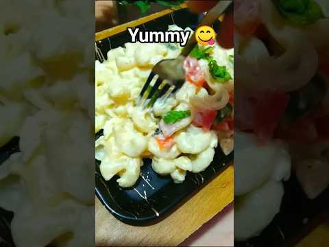 White Sauce Pasta Recipe | Pasta Recipes #shorts #pastarecipe #whitesaucepasta