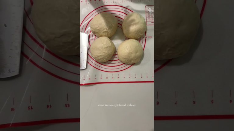 Bake Korean Style Bread with Me 🍞 #baking
