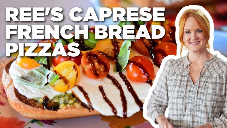 Ree Drummond's Caprese French Bread Pizzas | The Pioneer Woman | Food Network