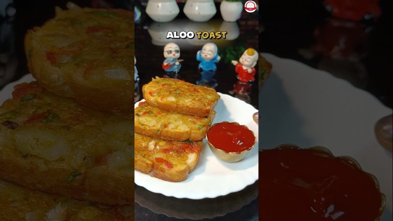 Aloo Toast Recipe 😍🔥 | Viral Aloo Toast | Bread Toast #shorts #alootoast #potato #ytshorts #trending