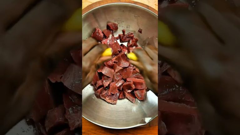 La meilleure recette de coeur de bœuf 🥩 #food #beef #cooking #recipe #foodie