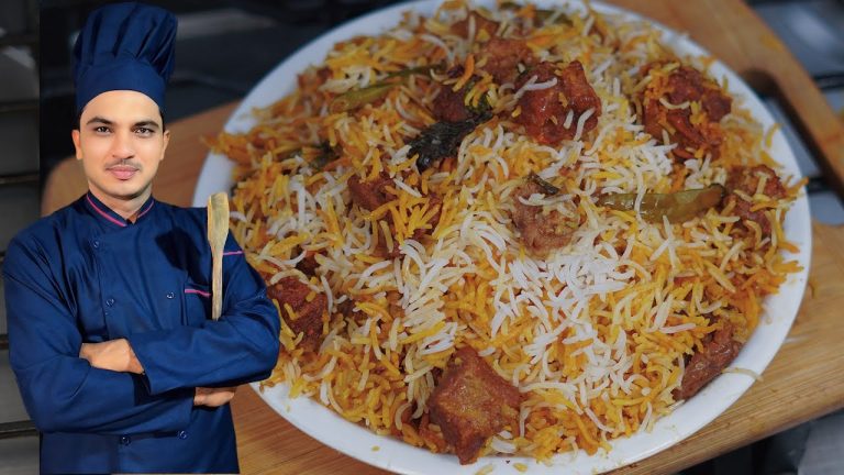 Beef Biryani Recipe By Chef M Afzal|Degi Style Biryani Recipe|1/2 Kg Beef Biryani|
