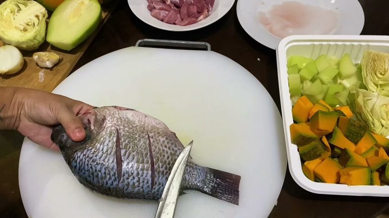 SINABAWANG PORK VEGETABLES & FRIED TILAPIA FOR DINNER | HOMECOOKING