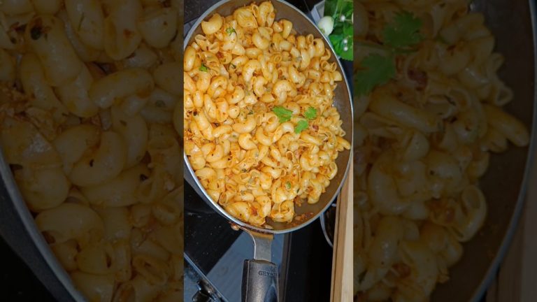 *No Tomato* Indian Style Macroni Pasta Recipe  | #shortsfeed #ytshorts #recipe #new#viral
