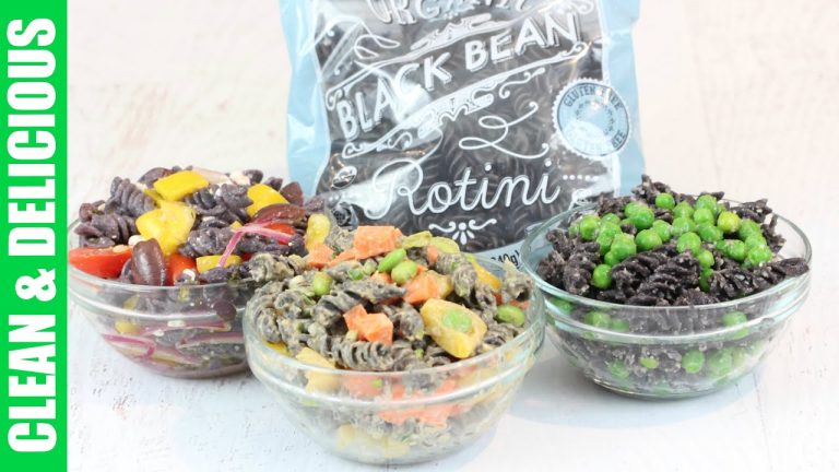 3 Healthy Pasta Recipes – Trader Joe's Black Bean Rotini