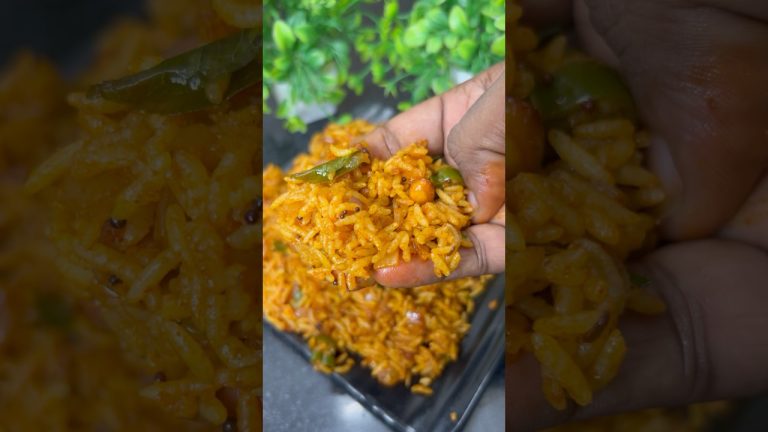 💢💥 quick and easy onion 🧅 rice | yummy and tasty 😋 😋#reels #recipe #shorts #verityrice
