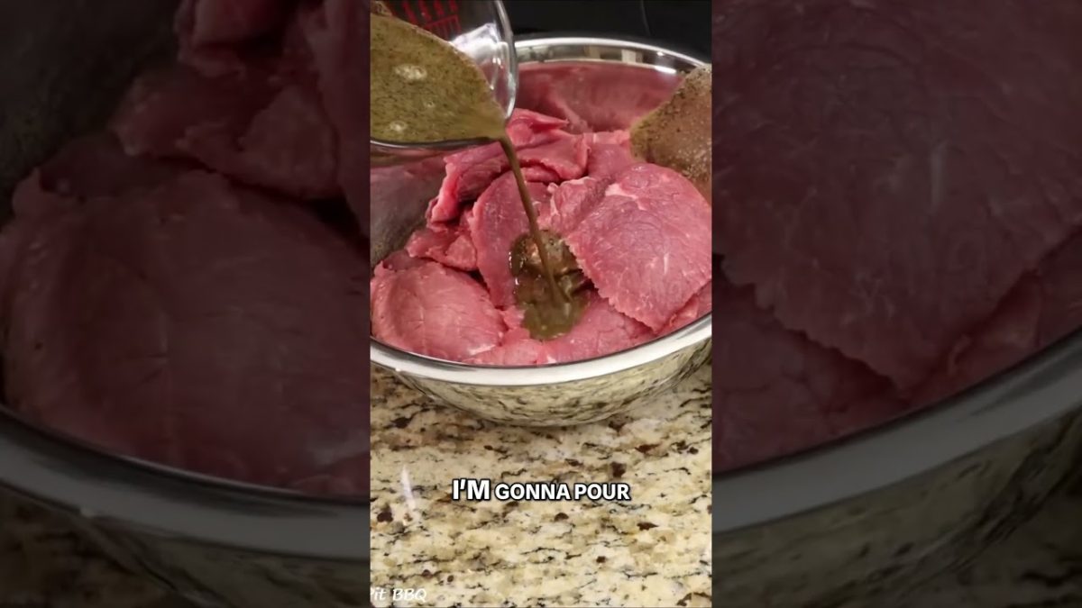 Easy Beef Jerky #shorts #bbq #recipe #barbecue #beefjerky #jerky #food