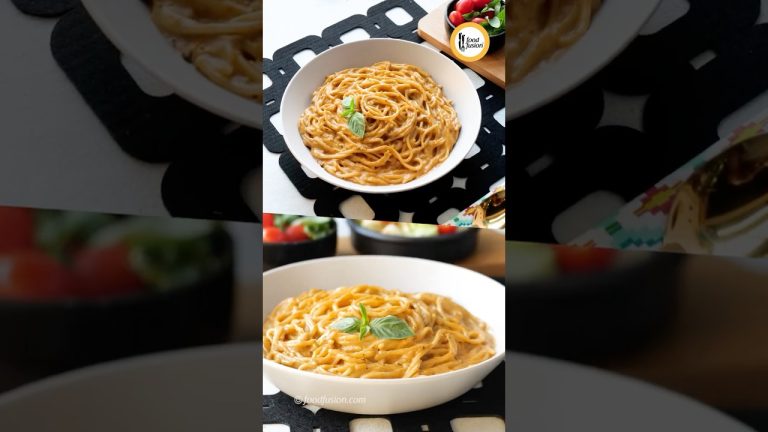 Pink Sauce Spaghetti Recipe By Food Fusion