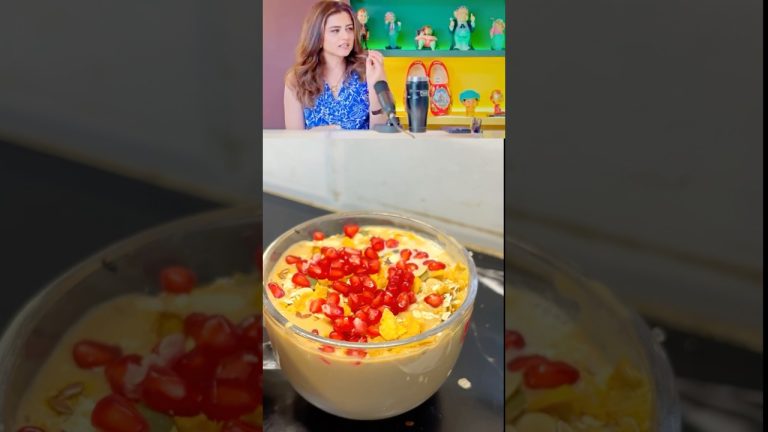 Ridhi Dogra’s smoothie recipe #shortvideo  #viralvideo #recipe #youtubeshorts #tranding #smoothie