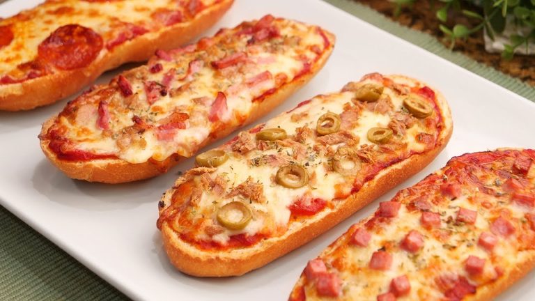 ¡Haz 4 Pizzas con Pan en Casa en Minutos!
