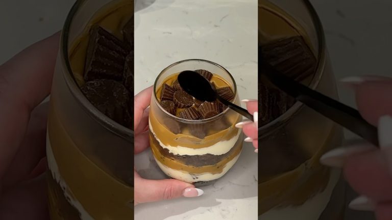 viral mini peanut butter brownie cheesecake recipe 🥜🍫🍰 #recipe #shorts #easydessert #easyrecipe