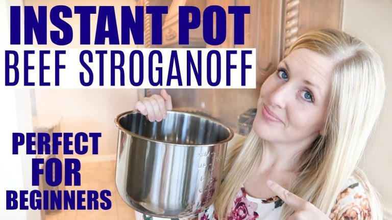 Easy Instant Pot Beef Stroganoff – Dump and Go Recipe – Perfect for Beginners (Slow Cooker TOO!)