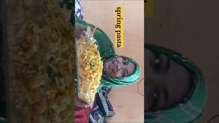 Spring pasta recipe 🔥 #viral #cooking #shorts #recipe full video link 👇🏻