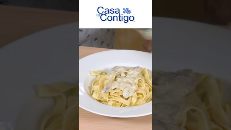 Salsa de Crema de Champiñones Para Pollo, Carnes y Pasta