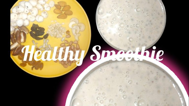 Dry Fruit Smoothies ! The Healthy Dessert You Need ! #smoothie