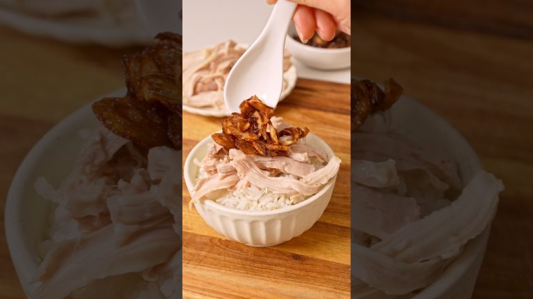 Taiwanese Chicken and Rice Bowl 🍚 – seen in Netflix’s Street Food Asia!