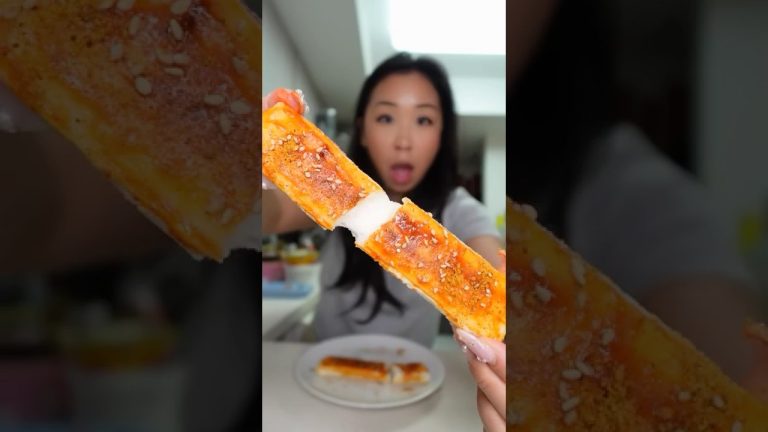 Trying out Crispy BBQ ricecakes #foodie #ricecakes #asianfood