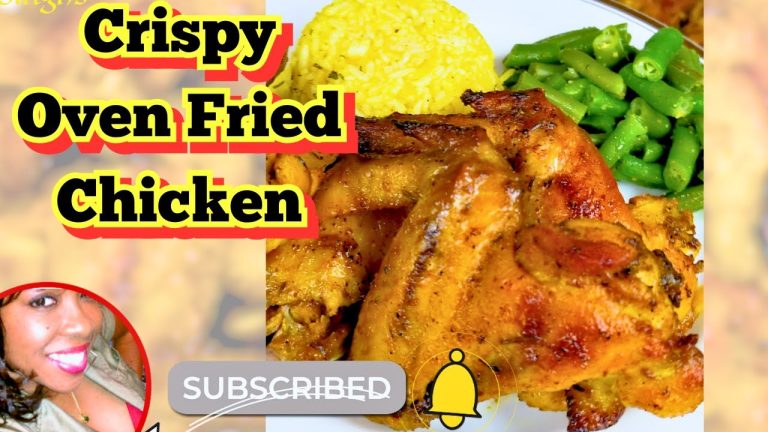 CRISPY Turmeric Baked Chicken Recipe | I Fried Chicken Wings in the Oven