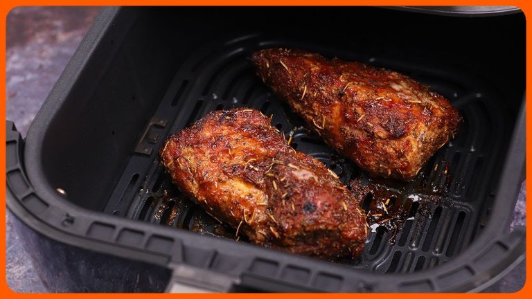 Incredibly Easy Air Fryer Pork Tenderloin