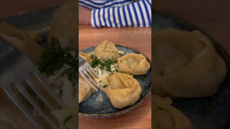 МАНТЫ 🔥🔥🔥#рецепты #батя #shorts