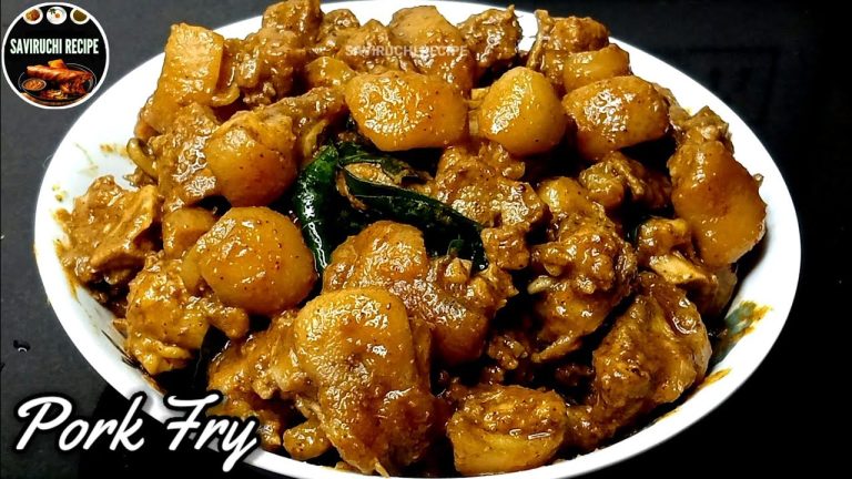 ಆಹಾ! ಇಂತ ಪೋರ್ಕ್ ಫ್ರೈ ಯಾವತ್ತು ತಿಂದಿರಲ್ಲ! PORK FRY RECIPE IN KANNADA | PORK CURRY RECIPE | PORK MASALA