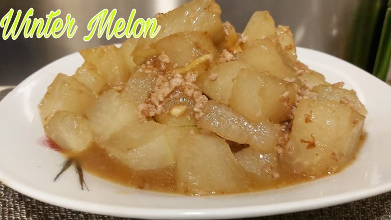 Winter Melon Recipe | Stir-Fry Winter Melon with Mince Pork Recipe |Chinese Food Recipe | jhen frago