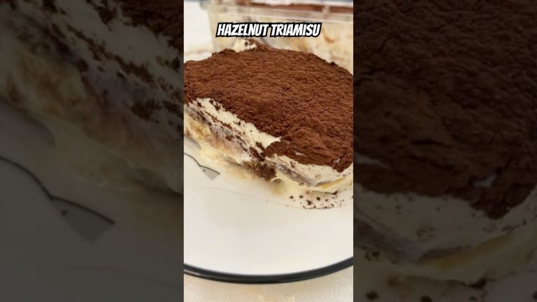 Eggless Tiramisu dessert  / Quick tiramisu recipe / Easy dessert /hazelnut tiramisurecipe