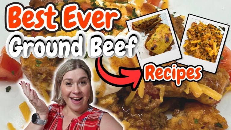 5 Amazing GROUND BEEF Recipes that WILL BLOW your MIND!!