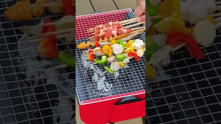 Easy – to – Use Portable Grill: Perfect for Backyard Barbecues #bbq#bbqgrills #charcoalbbqgrill