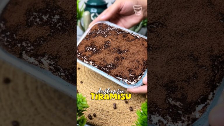 🤎 Tiramisu without eggs & ladyfinger biscuit | The easiest tiramisu recipe #tiramisu #shorts