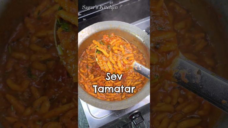 Sev Tamatar ki Sabji best best best Recipe #Shorts