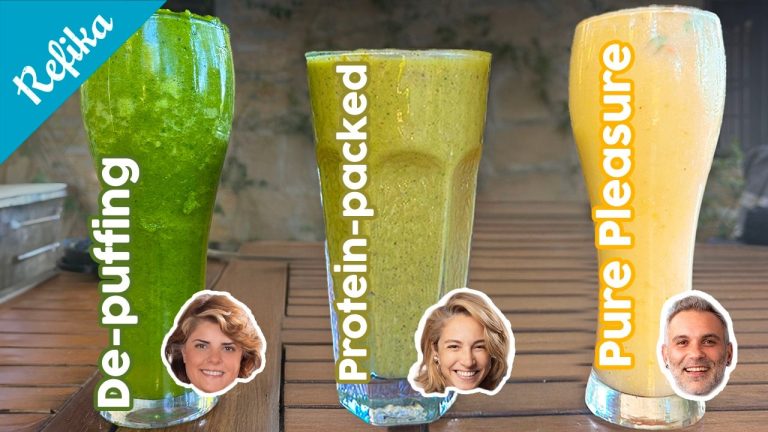 Summer Smoothies 🧊😍 | Debloating, Protein-Packed & Sweet Indulgence | 3 Delicious Smoothie Recipes